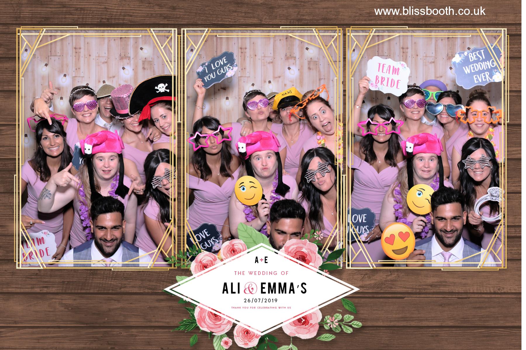 Ali and Emma’s Wedding  | View more photos from the event at gallery.blissbooth.co.uk/u/BlissBooth/Ali-and-Emma’s-Wedding